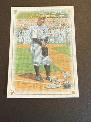 2007 Upper Deck Masterpieces Lou Gehrig #8