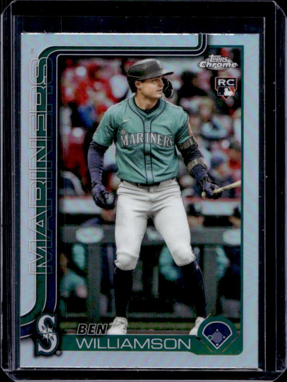 2025 Topps Chrome Update Ben Williamson RC Refractor #USC168 Mariners
