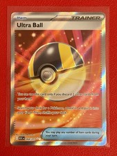 Ultra Ball 264/217 Ultra Rare Full Art Ascended Heroes Pokemon TCG NM