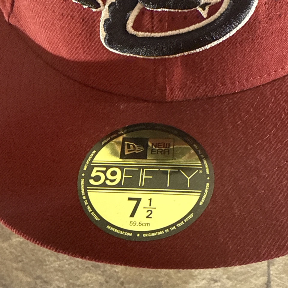 Arizona Diamondbacks New Era 59FIFTY MLB Authentic On-Field Cap Hat Size 7 ½ - Image 2 of 4