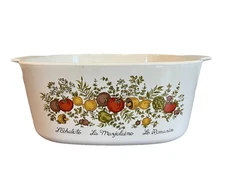 Corning Ware Spice Of Life Casserole Dish A-5-B 5 Qt No Lid Vintage