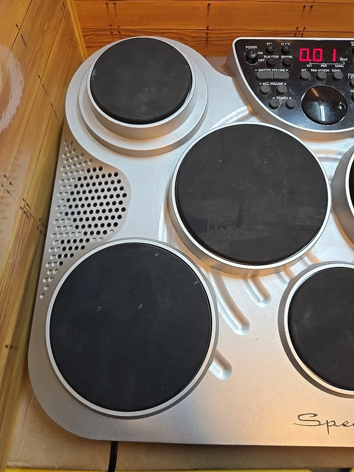 Juego de batería digital Spectrum AIL 602 7 almohadillas de colección; funciona; sin palos; sin pedales Foto 3 de 4