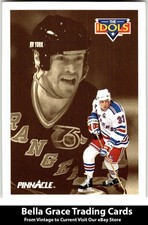 1991-92 Pinnacle Tony Amonte / Mark Messier IDOL #390 New York Rangers NHL 