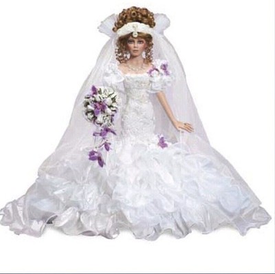 Danbury Mint* Rustie Porcelain Doll 26'' Summer Splendor  NEW IN BOX