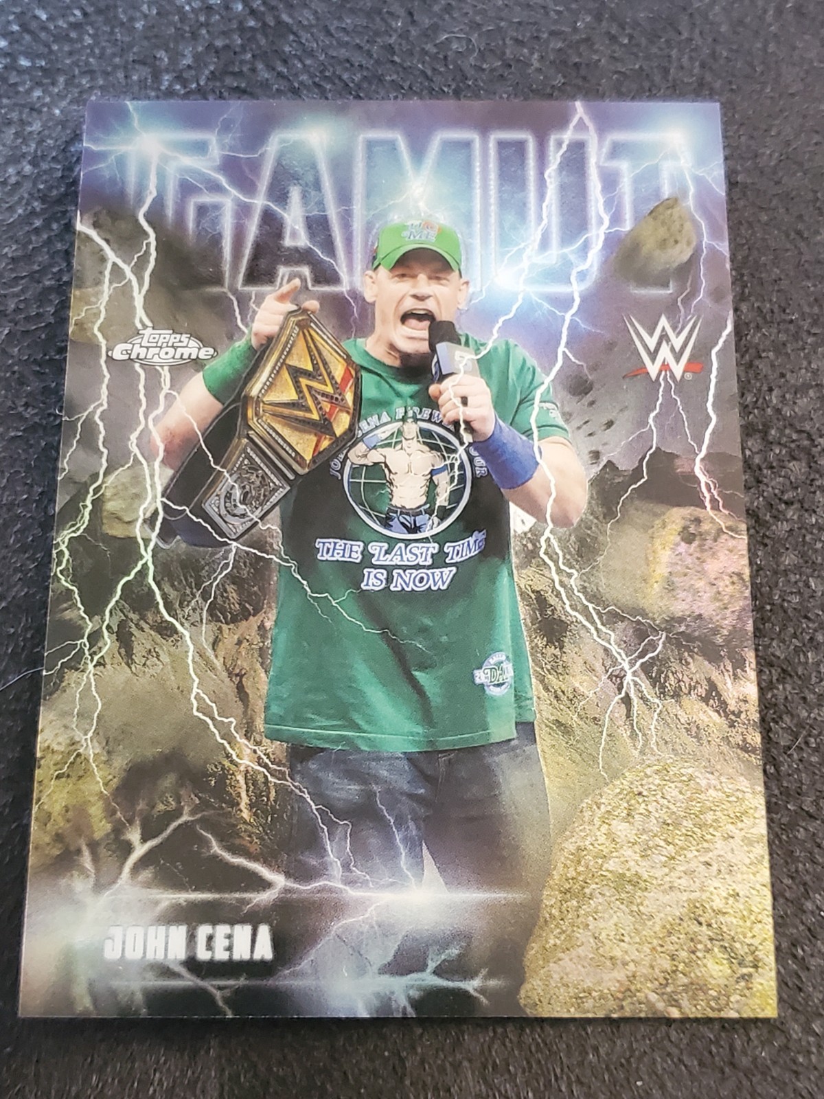 John Cena 2026 Topps Chrome WWE Gamut Case Hit SSP #GAM-12