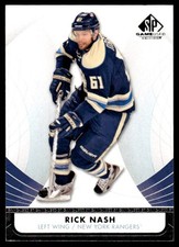 2012 SP Game Used Hockey Rick Nash 34 New York Rangers