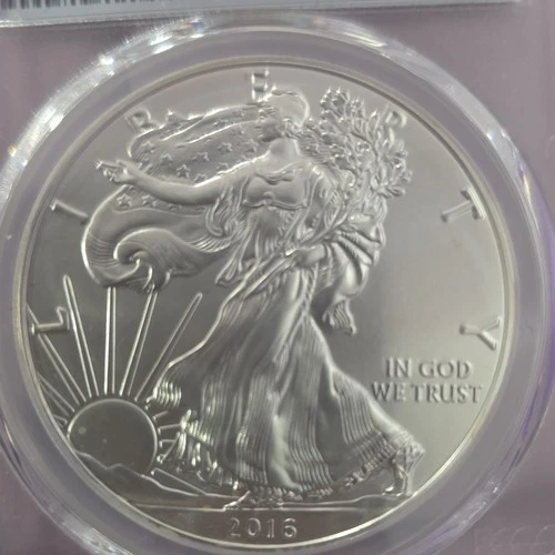 U.S. Mint 2016 PCGS MS70 American Silver Eagle 1 oz Silver 30th Anniversary