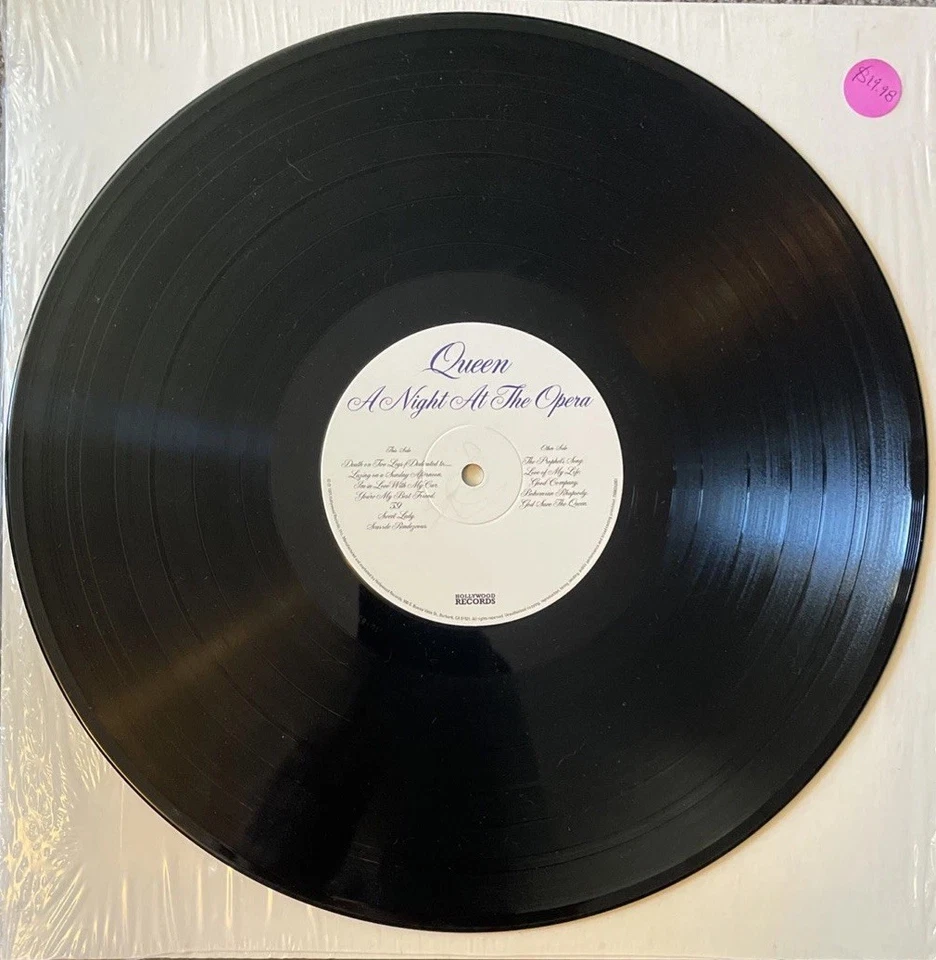 Queen {ночь в опере} [последний тираж] LP виниловая пластинка альбом 50087-12876 - Изображение 4 из 4