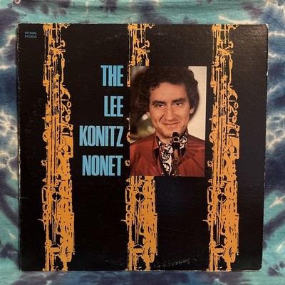 Lee Konitz LP The Lee Konitz Nonet AUTOGRAPH Original 1977 Press ROULETTE Signed