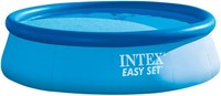 Intex Easy Set Pool Aufstellpool Blau 366X366X76Cm