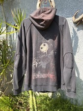 Vintage Nightmare Before Christmas Hoodie Jacket RARE Zip Size XL Tim Burton 90s