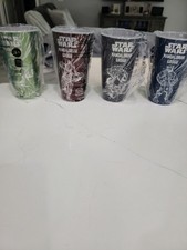2026 STAR WARS THE MANDALORIAN AND GROGU BURGER KING CUP SET OF 4 - NEW/SEALED