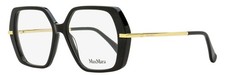 Max Mara Geometric Eyeglasses MM5175 001 Blac...