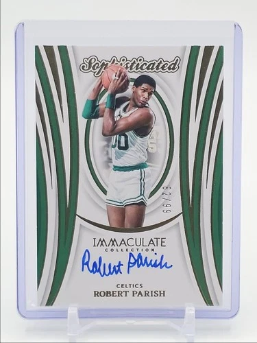 ROBERT PARISH 2023-24 IMMACULATE SOPHISTICATED AUTOGRAPH BASE AUTO /99 Q3668