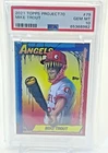 2021-22 TOPPS PROJECT 70   "ALEX PARDEE"   "MIKE TROUT  PSA-10 GEM MINT CARD".