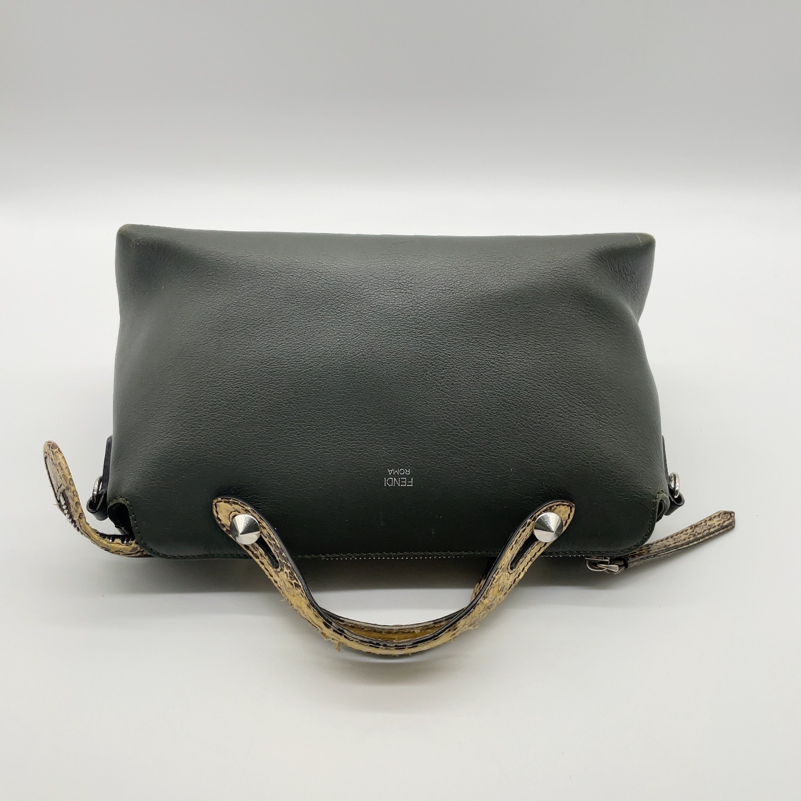 Auth Fendi By The Way Medium Python Pattern Leath… - image 5