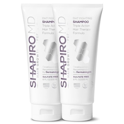 Hair Loss Shampoo | DHT Fighting Vegan Formula for Thinning Hair Developed by...