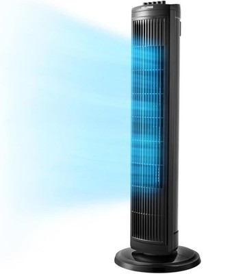 PELONIS 30 Inch Oscillating Tower Fan 3 Speed Settings Standing Fan PFT28A2BBB