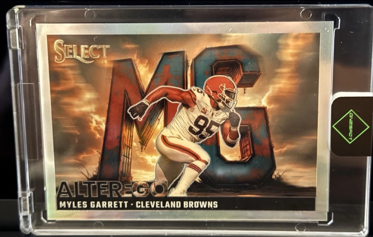 2024 Myles Garrett Select Alter Ego (Case Hit) Silver Rare #9 Must See