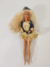 1994 Super Talk Barbie Denim Outfit Non Functional Vintage Doll- No Shoes