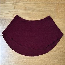 RubiaWear Balla Ballet Skirt In Burgundy Size XS