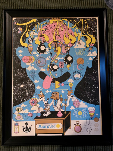 Tame Impala Slow Rush Tour Aionwell Brian Blomerth 2021 Poster Art Print