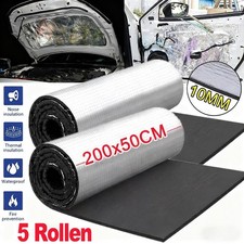 5 Rollen Schalldämmung Selbstklebend KFZ Dämmmatte Isolierung Schallschutzschaum