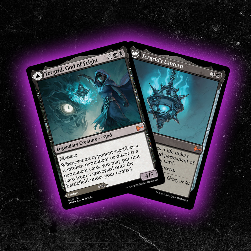 Tergrid, God of Fright - Custom MTG Commander / Playtest Card