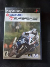 Suzuki TT Superbikes: Real Road Racing  (PS2) - CIB! Complete, Tested, Working