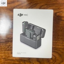 DJI Mic 2TX 1RX Charging Case Microphone 250m 820 ft. Range15-Hour Battery