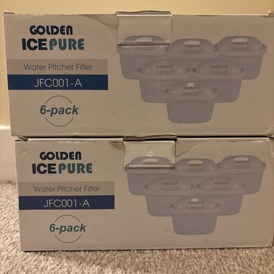 GOLDEN ICEPURE Wasserfilterkartuschen 10 Stück kompatibel mit Brita Maxtra+