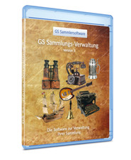 GS Sammlungsverwaltung 5 - Software Programm für Sammler - Sammlung Verwalten 