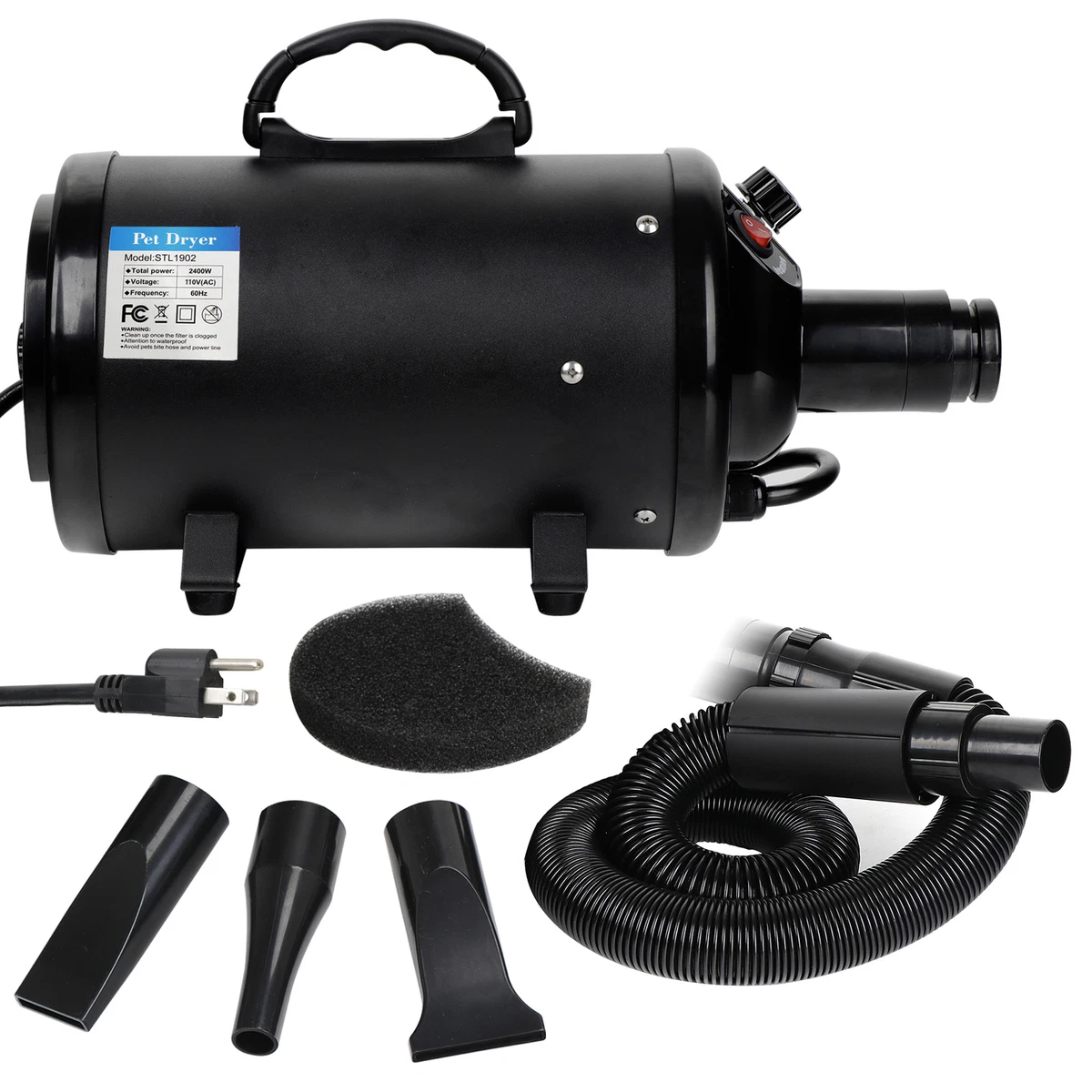 Dog grooming hot sale hair dryer blaster