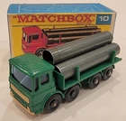 Matchbox Lesney 10 D Leyland Pipe Truck 1966 Custom/Crafted Box