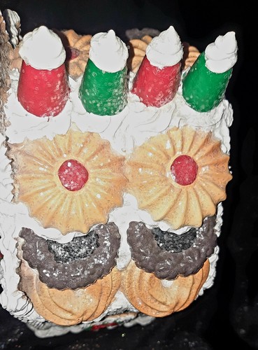 Nieman Marcus Sweet Savanah Weihnachten Tischplatte Konfekt Lebkuchenhaus - Bild 6 von 15