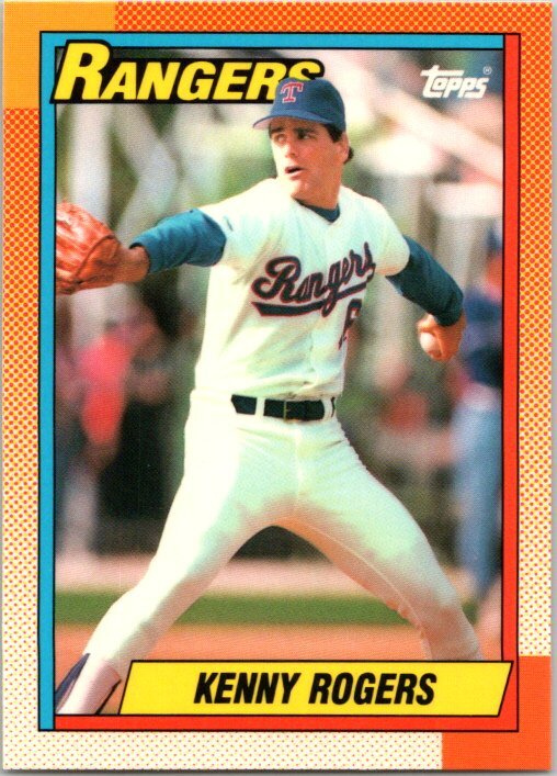 1990 Topps Tiffany Edition -    #683 Kenny Rogers