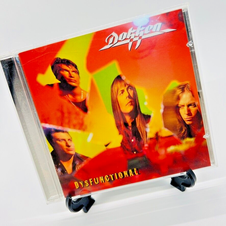 愚 OUR SECOND CD Leondoll Vtg Dokken Dysfunctional Cd Columbia 1995 Long Way Home Inside