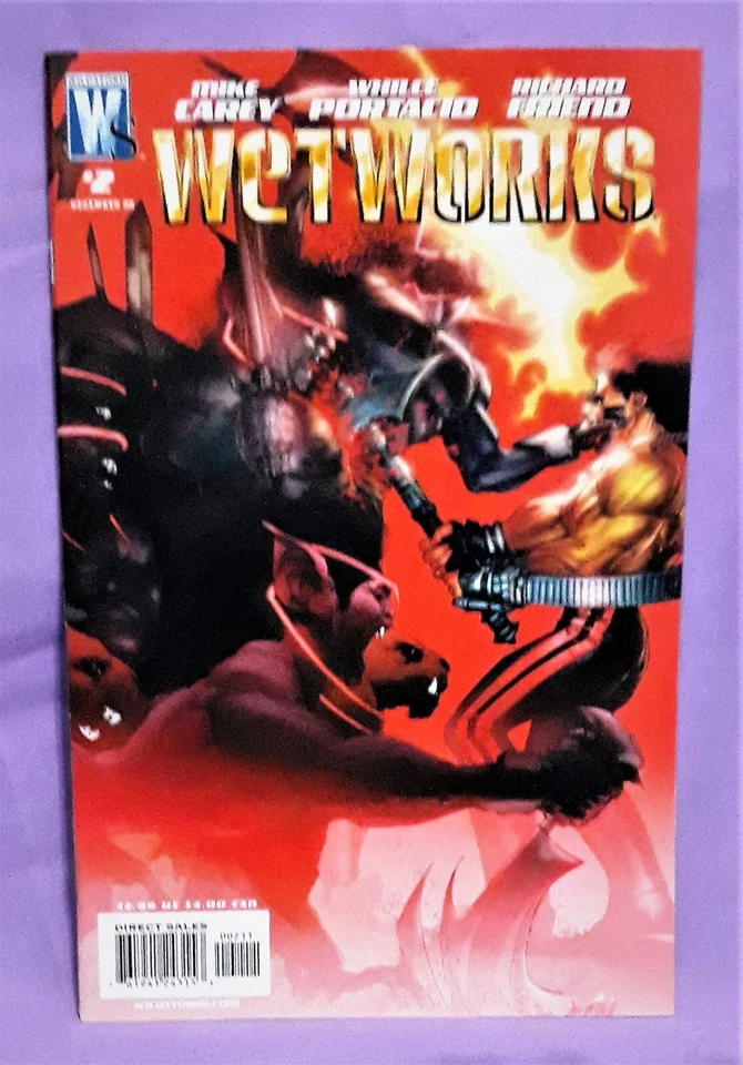 WETWORKS #1 - 12 | Whilce Portacio Regular Covers | WorldStorm | DC Comics - Image 3 of 4
