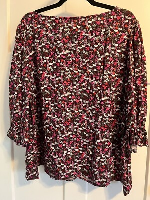 Price Reduced!   Draper James RSVP Floral Top Size 2X