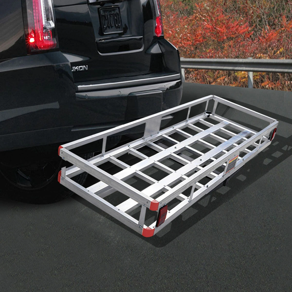 Aluminum basket best sale cargo carrier