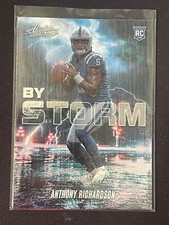 2023 Absolute Anthony Richardson By Storm RC #BST-4 Colts Rookie Card Mint. rookie card picture