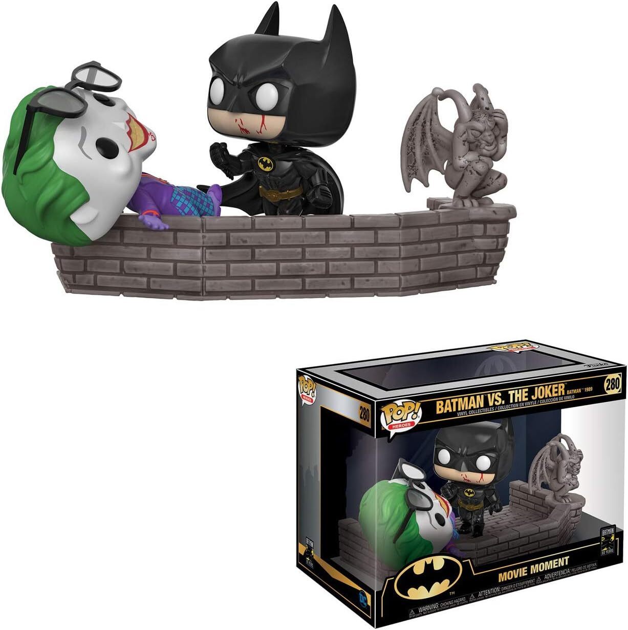 En Oferta Figura Coleccionable Funko 37250 Pop Movie Moment 80Th-Batman And Joker 1989, Mult