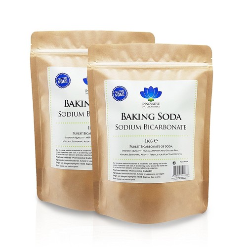 Sodium Bicarbonate Aluminium & Gluten Free Food Grade Baking Soda