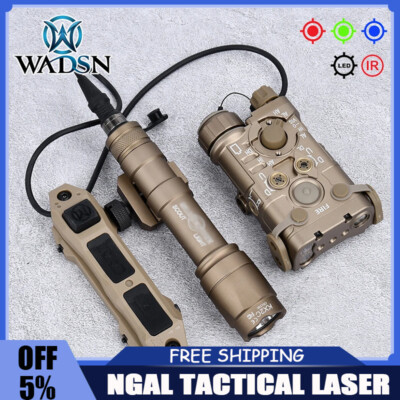 #ad #ad Tactical Metal NGAL Red Green Blue IR Laser Surefir M300A M600C Flashligh US $172.63