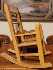  Wooden Doll/Bear Rocking Chair 16