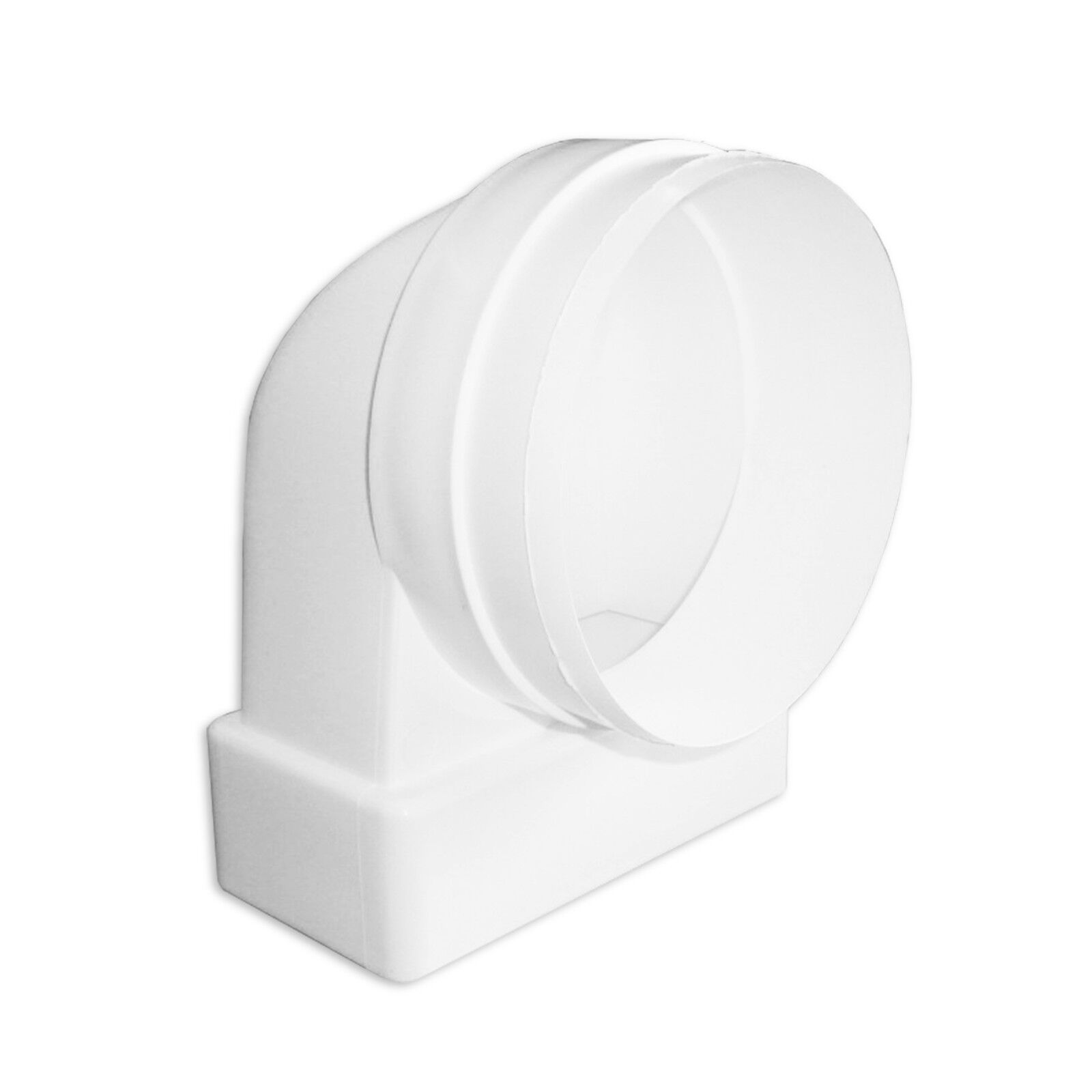 Rectangular 110 x 54mm Plastic Flat Channel Ducting Fittings,Grilles