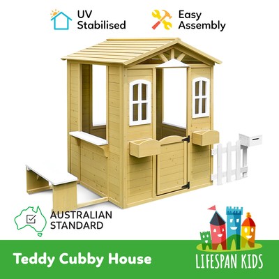 lifespan teddy cubby house