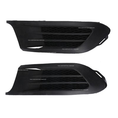 2Pcs Front Left and Right Bumper Grille Fits Volkswagen Jetta 2012 to 2013 New