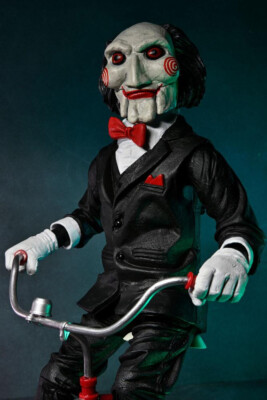 SAW: BILLY with TRICYCLE with SOUND 12″ Action Figure 30 cm NECA SAW: BILLY with TRICYCLE with SOUND 12″ Action Figure 30 cm NECA