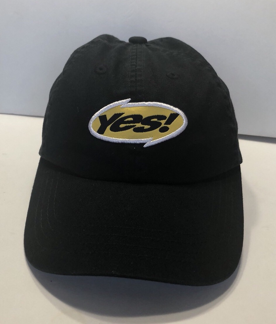 YES Golf Cap Hat Adjustable Kids Youth 100% Cotton C Groove